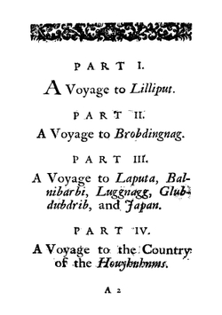 Travels Into Several Remote Nations Of The World | Swift Jonathan