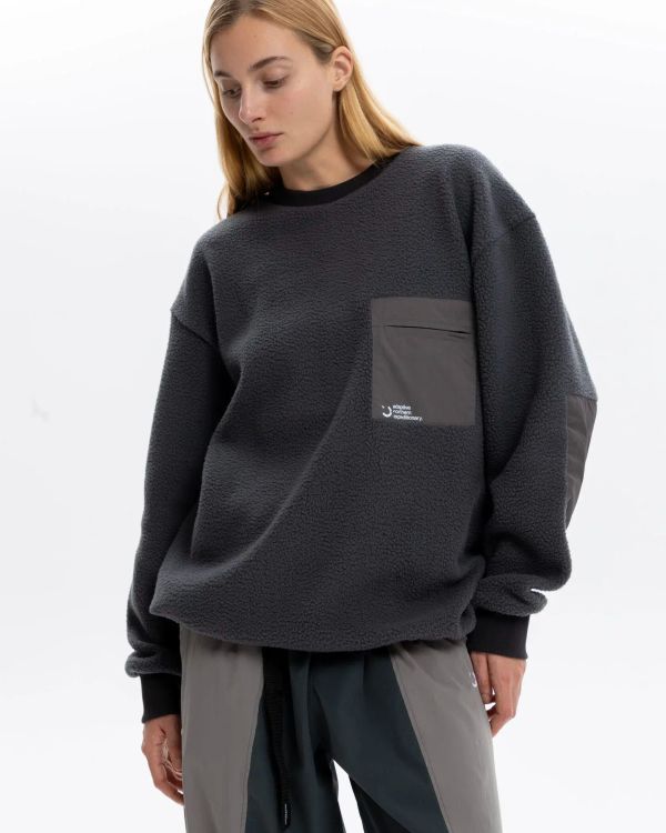 Толстовка Boreal Echo темно-серая - фото 2