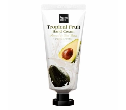 Крем для рук с экстрактом авокадо и маслом ши - Farmstay Tropical Fruit Hand Cream - Avocado & Shea Butter