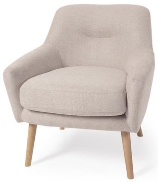 Candela Кресло из бежевой ткани