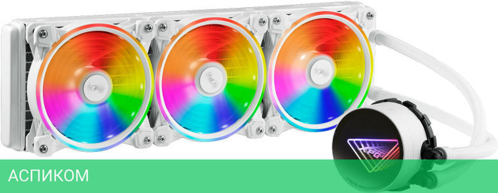 Система жидкостного охлаждения для процессора XPG Levante X 360 белый (LEVANTEX360-WHCWW)
