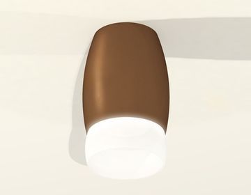 Накладной точечный светильник XS1124023 SCF/FR GU5.3 кофе песок/белый матовый Techno Spot Ambrella