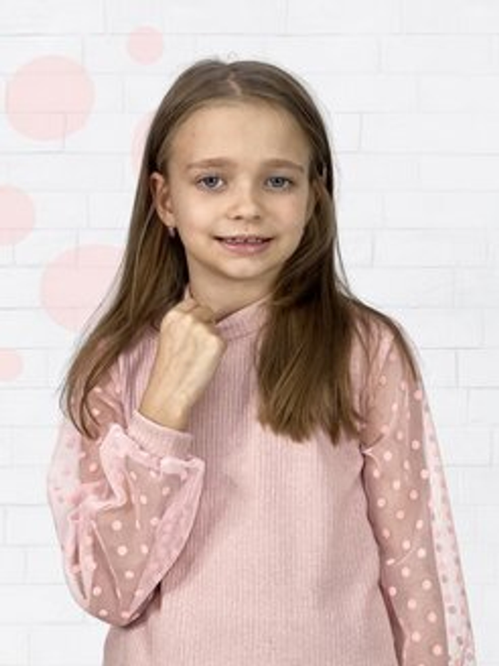 Блуза с длинным рукавом опт от 15 ед.