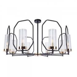 Люстра на штанге Arte Lamp A7004PL-8BK
