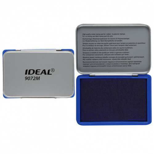 Штемпельная подушка ТРОДАТ 70*110 мм синяя (190089)