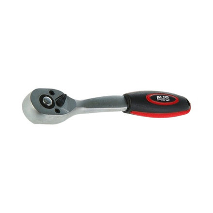 Рукоятка трещоточная 3/8"DR 72 зубца (пластиковая ручка) AVS RH13872