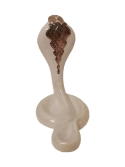 Фарфоровая статуэтка "Кобра", СССР, ПФЗ, 1970 - 1991 гг.