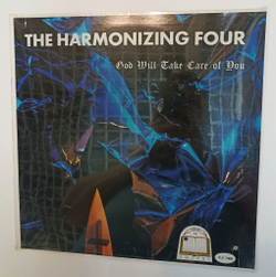 Винтажная виниловая пластинка LP The Harmonizing Four God Will Take Care Of You (USA 1970) (Sealed)