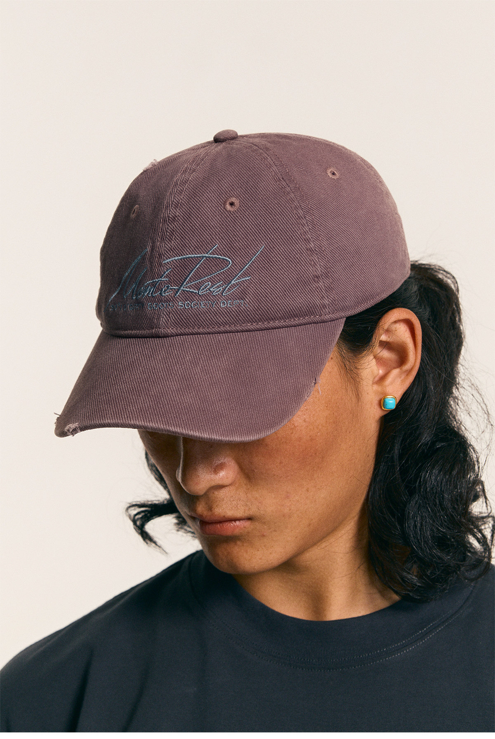 Кепка Nothomme Monterest Baseball Logo фиолетовый