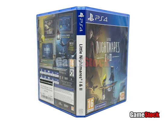 PS4 Little Nightmares 1+2 (I+II) (Б/У, Русские субтитры, CUSA-12779/05952)