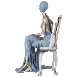 ФИГУРКА ДЕКОРАТИВНАЯ "ЛЕДИ" 11,8Х14,5Х25 СМ