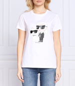 футболка ikonik 2.0 Karl Lagerfeld - белый(230W1704)