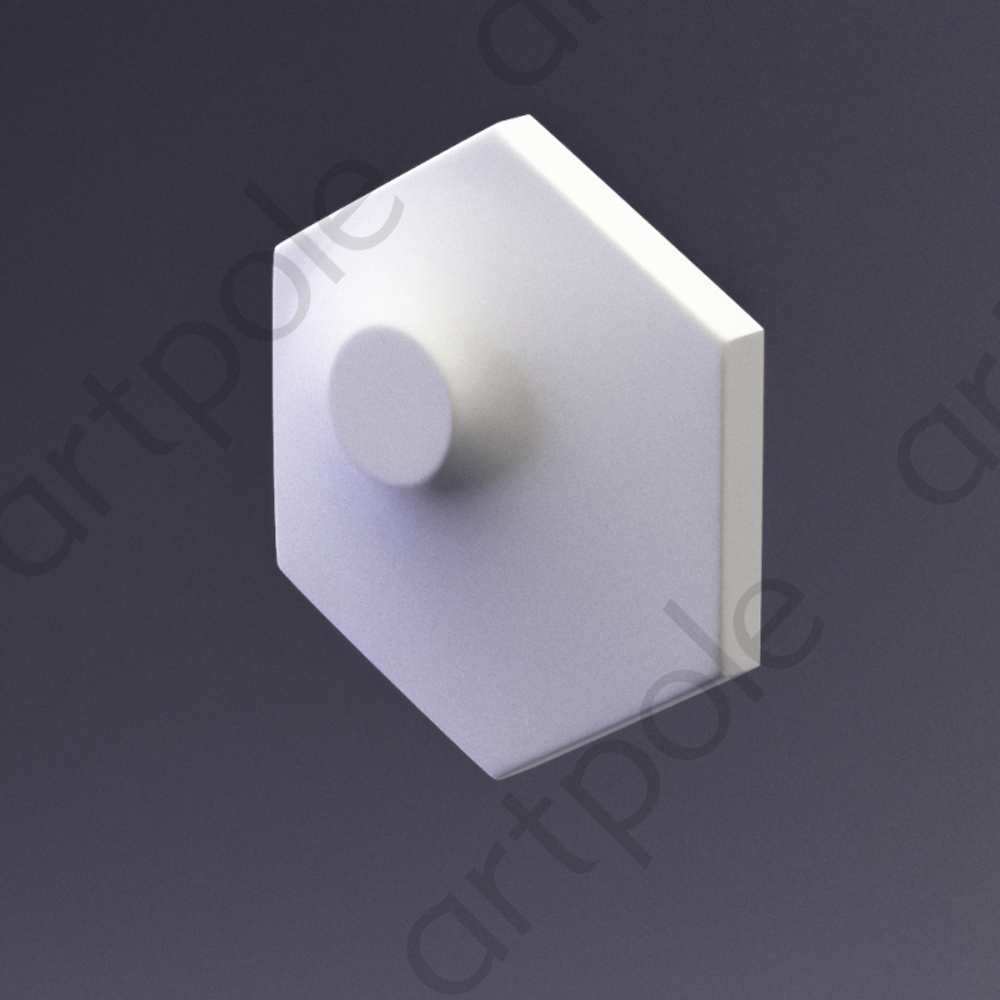 Гипсовые 3D панели Artpole PLATINUM HEKSA - HEKSA-dots - 37 - 19
