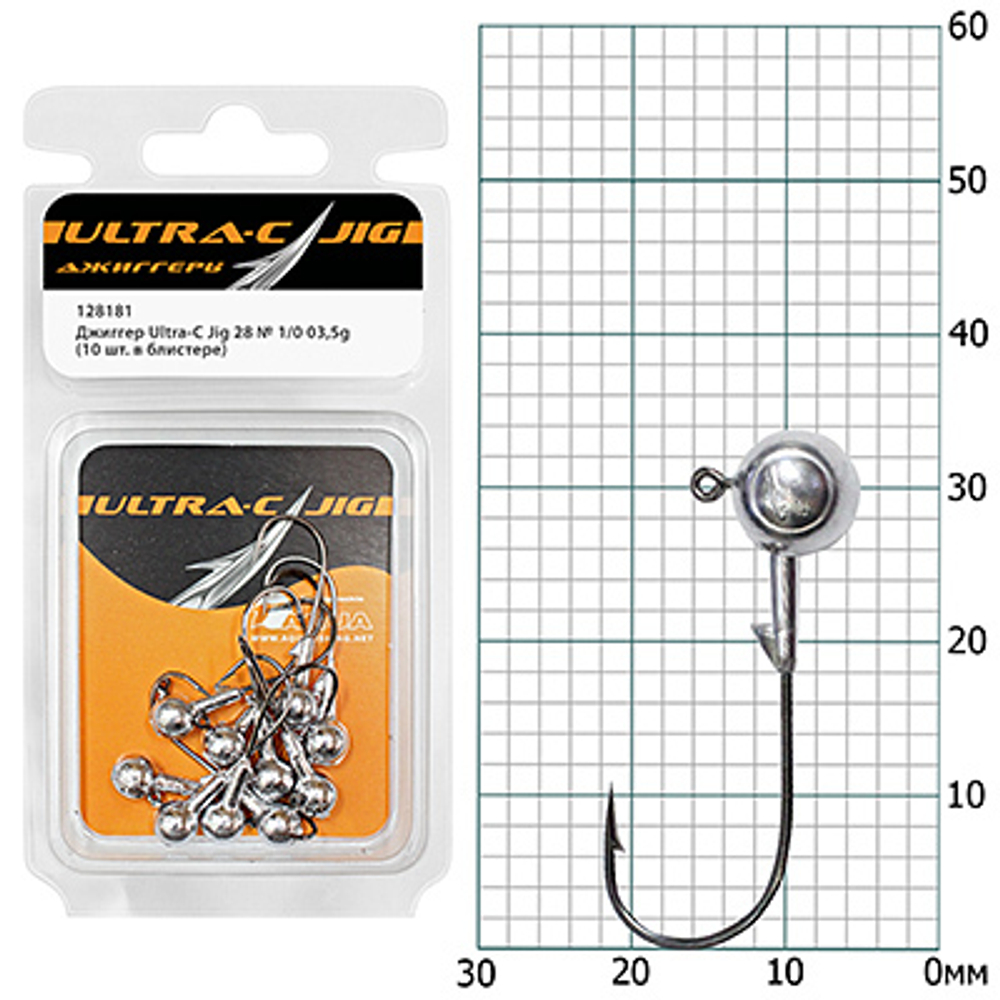 Джиггер для рыбалки Aqua Ultra-C Jig 28