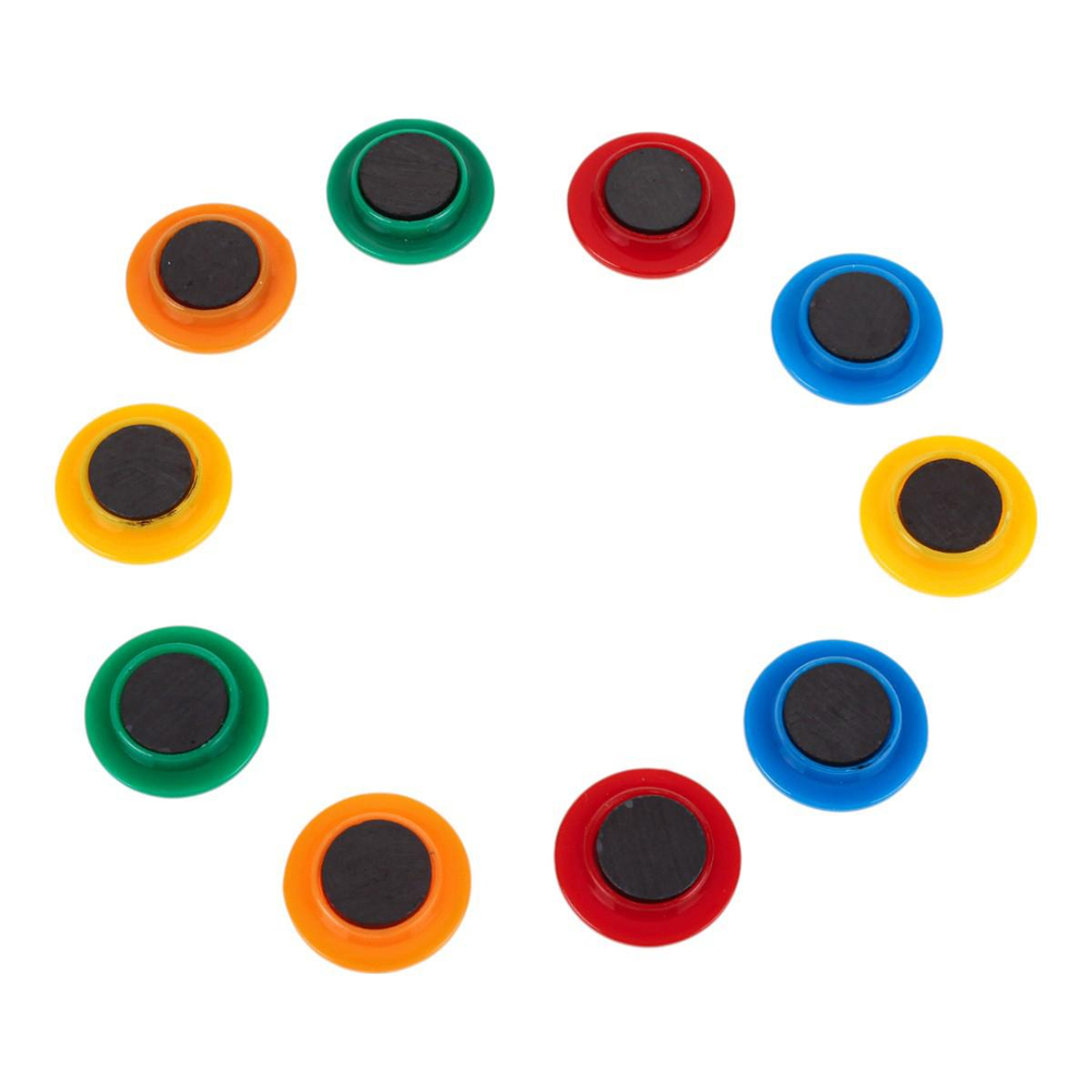 Набор магнитов "Цифры", 10 штук, 3 см, на блистере