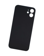 Задняя крышка для iPhone 12 Синий (стекло, широкий вырез под камеру, логотип)
