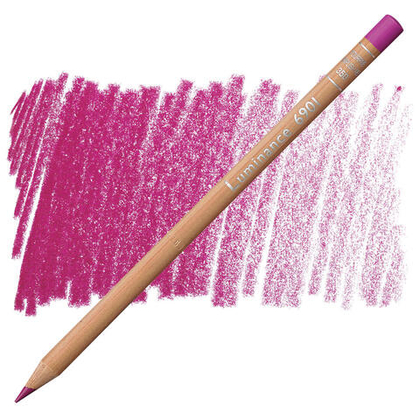 Caran d'Ache Luminance 6901. 350 Purplish Red