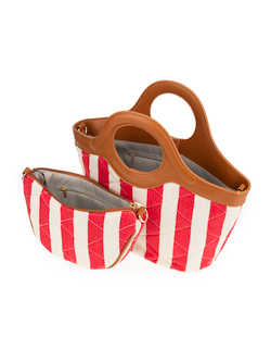 25079/69 Сумка жен., текстиль + иск. кожа