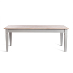 Стол обеденный Secret De Maison BRIGHTON ( mod.DA-2162 ) дерево акации/МДФ, 210х100х78 см, Antique grey/grey wash