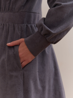 Платье с оборками