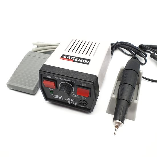 Машинка для аппаратного маникюра, педикюра и коррекции ногтей Strong 204 (чёрный)