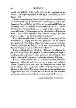 The poems of Samuel Taylor Coleridge, including poems and versions of poems herein published for the first time | Samuel Taylor Coleridge