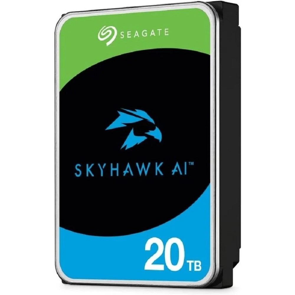 HDD жесткий диск 20Tb Seagate SkyHawk AI Survelilance SATA3 3.5" 256Mb 7200rpm ST20000VE002