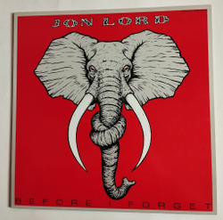 Винтажная виниловая пластинка LP Jon Lord Before I Forget (Japan 1982) (No Obi)