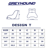 Сиденье Greyhound Viper T 25см