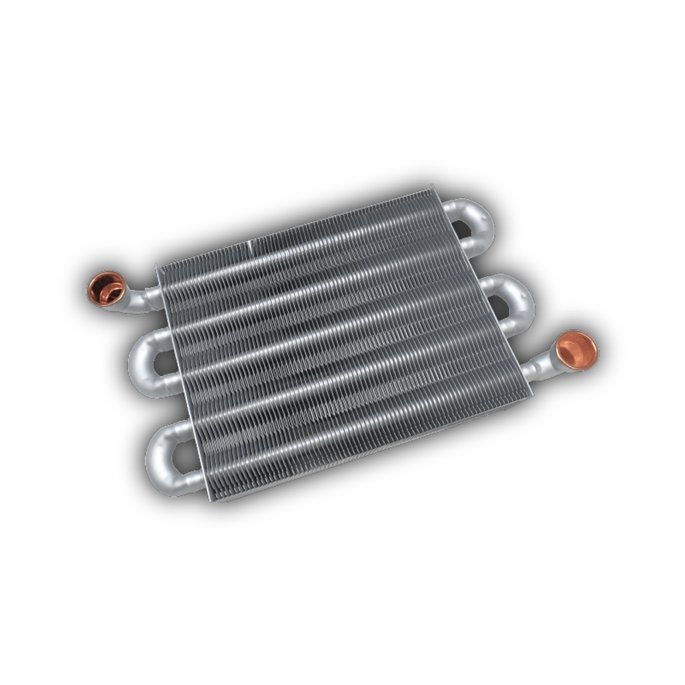 Теплообменник основной 24 кВт (225мм) Varme Light 12-24 кВт Immergas Eolo Mythos Federica Bugatti