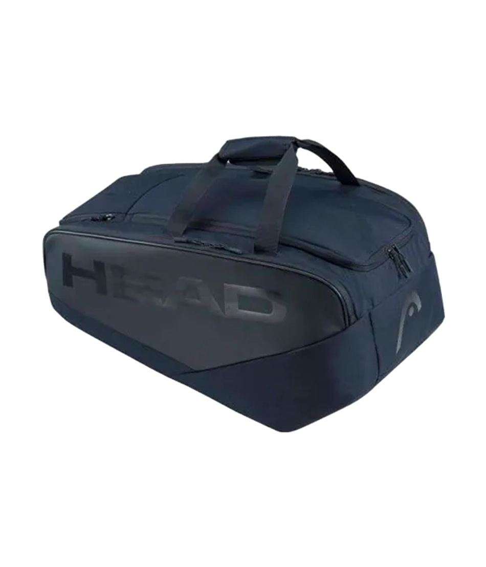 Сумка для падел Head Pro Padel Bag L NV Blue, термоотделение и вместимость на 4 ракетки