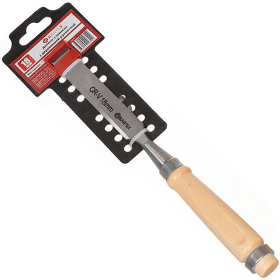 Долото-стамеска 18 мм, рук дерев, Bartex, 1248318, шт