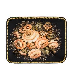 ШК-19/54-B Шкатулка в технике декупаж «Цветы» (10х8х3,5)