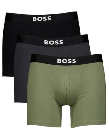 Мужские спортивные боксеры BOSS One Brief Boxer 3P - открыть разное