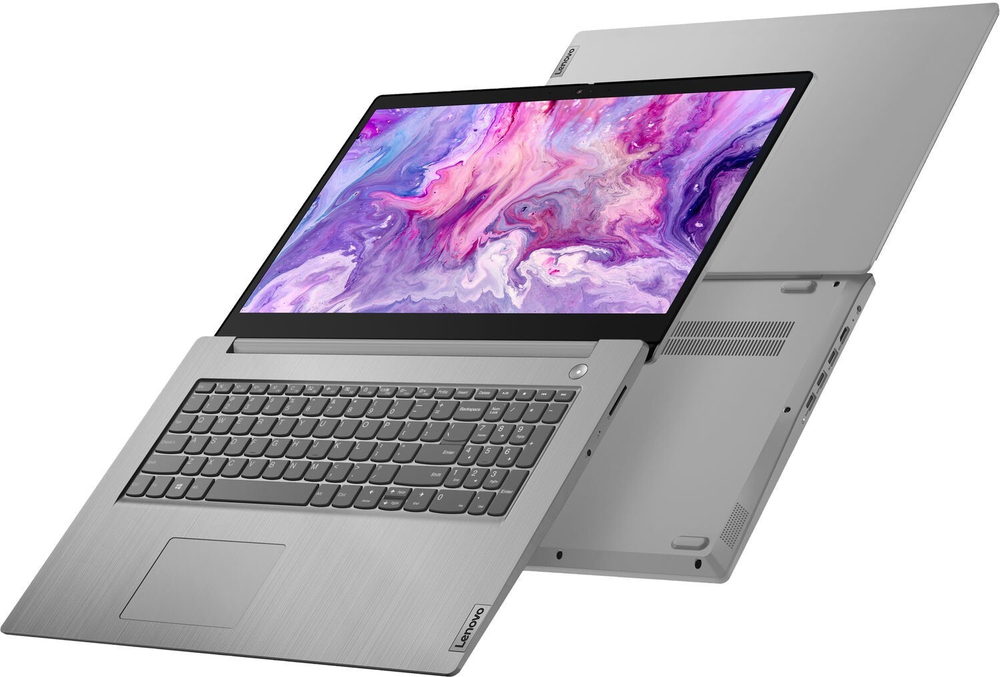 Ноутбук Lenovo IdeaPad 3 17ADA05 (81W20093RK) 17.3;(1600x900)TN/ Ryzen 3-3250U(2.6ГГц)/ 8Гб/ 256Gb SSD/ Radeon Graphics/ нет DVD/ Без ОС/ Серый