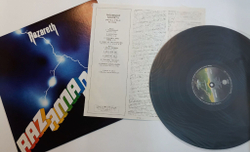 Винтажная виниловая пластинка LP Nazareth Razamanaz (Japan 1980) (No Obi)