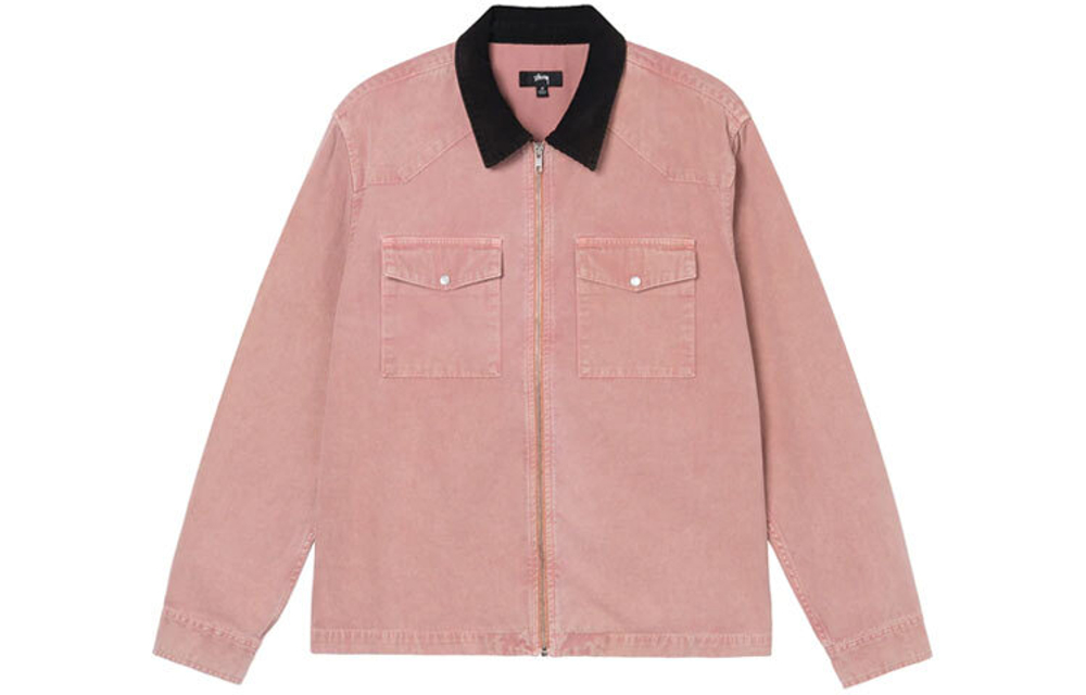 Куртки Stussy SS22 Washed Canvas Work Shirt, 1110214