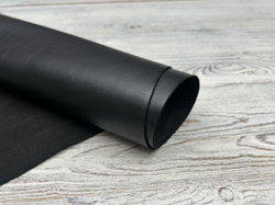 Натуральная кожа для сумок Милениум цв. Черный / Millenium Lux Nero