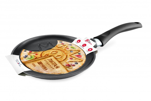 Сковорода д/блинов НЕВА МЕТАЛЛ ПОСУДА 6224сл 24ПР (солнце)