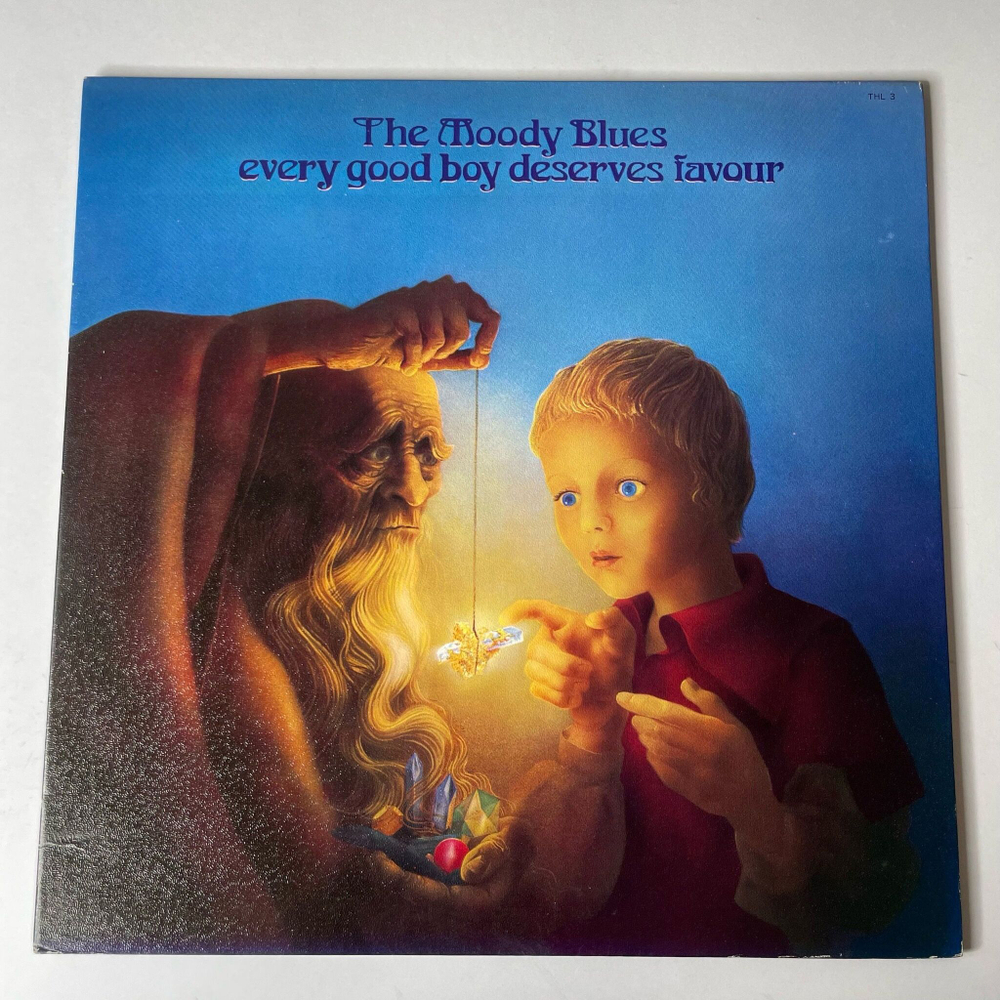 Винтажная виниловая пластинка LP The Moody Blues Every Good Boy Deserves Favour (Japan 1971) (No Obi) Nice To Be Here