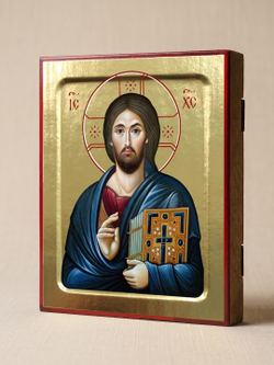 Икона Спасителя (Синайский) на дереве: 125 х 160 (Синопсисъ)