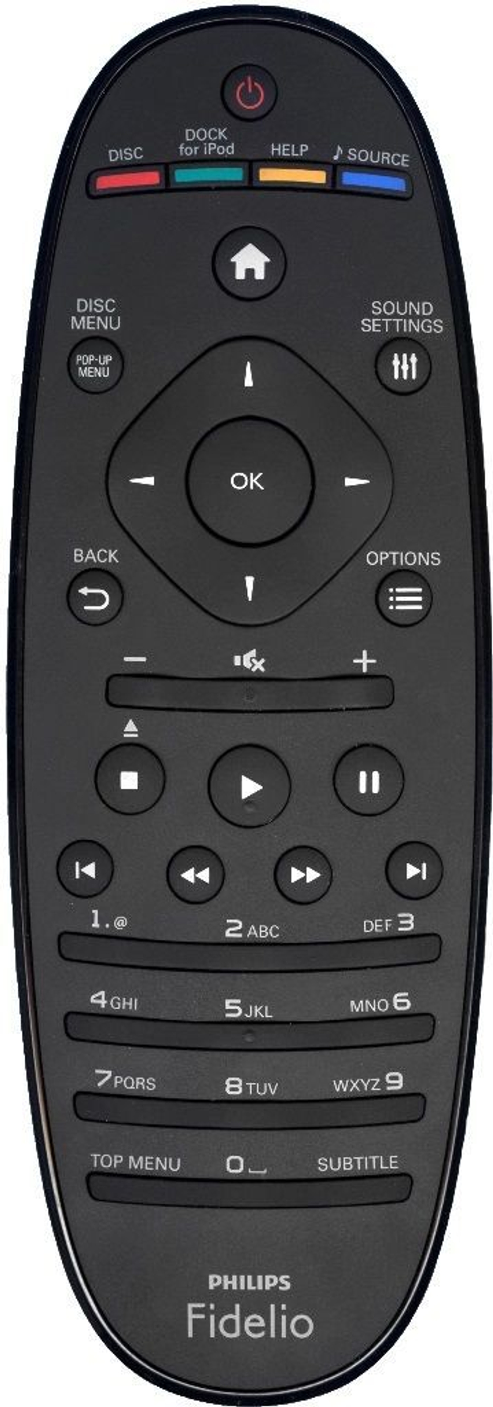 Пульт для Philips YKF291-008 Fidelio ориг.дом.кинотеатр
