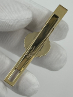 Зажим для галстука синий с якорем Stratton