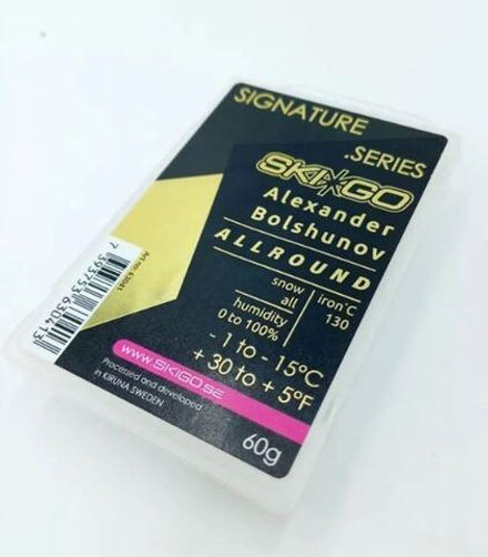 Парафин SKI GO Alexandr Bolshunov -1...-15°С 60г