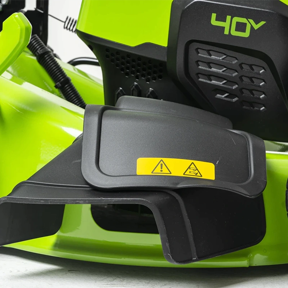Газонокосилка аккумуляторная Greenworks GD40LM48SP 40В (1 x 8 Ач, ЗУ) нож 48 см, 2517407UH
