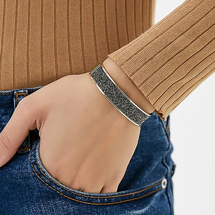 Браслет Dyrberg Kern SHINE SG GREY CRYSTAL SIZE II 334520