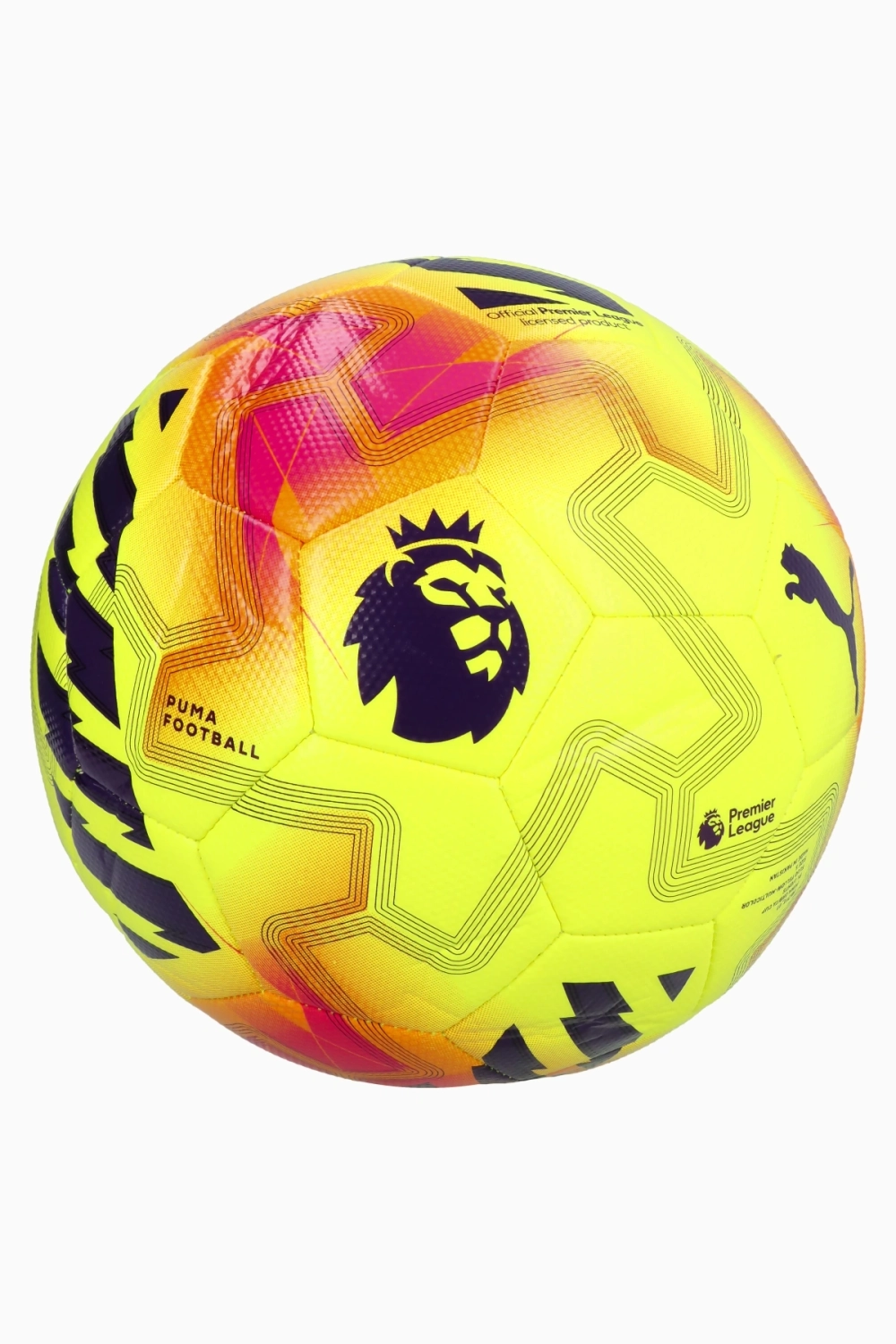 Футбольный мяч Puma Orbita Cup Lights Premier League размер 4 - желтый