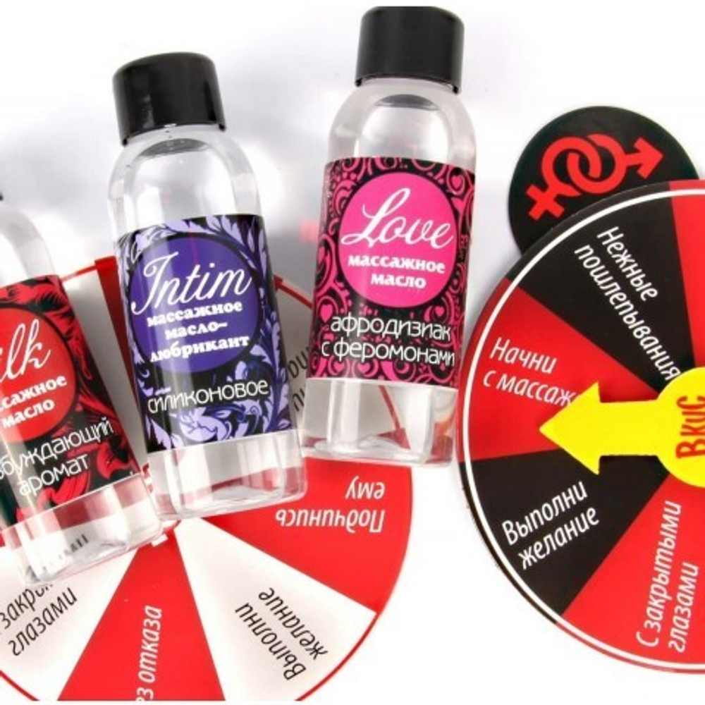 Массажное масло с феромонами Love, флакон, 75 мл