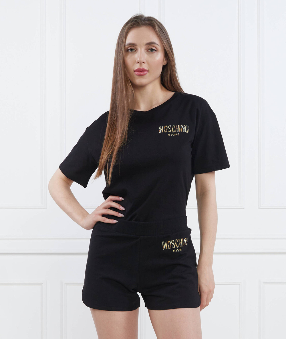 Футболка Moschino Swim - черный(0709 9412)