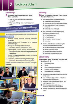 Career Paths. Logistics. Логистика. Student's Book. Учебник c ссылкой на электронное приложение.